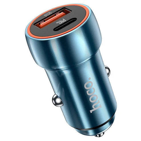 Hoco - Blue Whale Car Charger (Z46A)